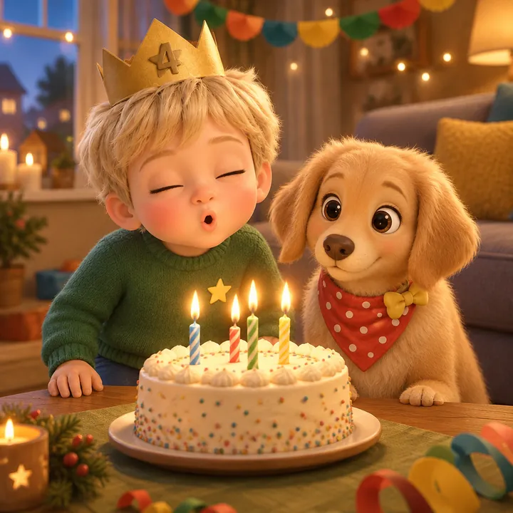 Seite 7 aus Finns Geburtstag mit Wuschel