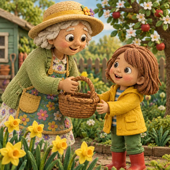 Seite 2 aus Lotta und das Osternest im Frühlingsgarten