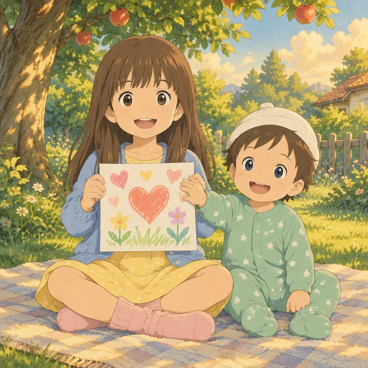 Seite 7 aus Mia und das kleine Wunder