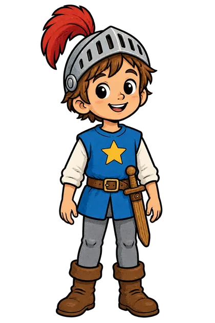 Tom als gemalte Figur