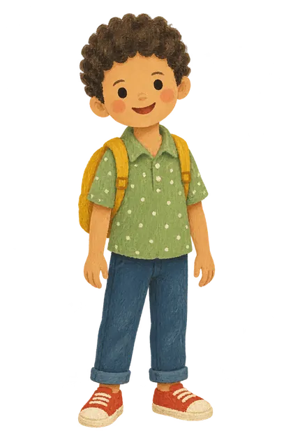 Yusuf als gemalte Figur